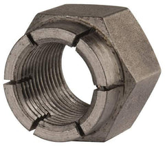 Flex-Loc - 3/4-16 UNJF Grade 2 Hex Lock Nut with Expanding Flex Top - Uncoated, Meets Military Specifications - Apex Tool & Supply