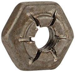 Flex-Loc - #6-32 UNJC Grade 2 Hex Lock Nut with Expanding Flex Top - Apex Tool & Supply
