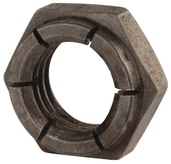 Flex-Loc - 3/4-10 UNC Grade 2 Hex Lock Nut with Expanding Flex Top - Uncoated, Meets Military Specifications - Apex Tool & Supply