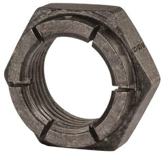 Flex-Loc - 3/4-16 UNJF Grade 2 Hex Lock Nut with Expanding Flex Top - Uncoated, Meets Military Specifications - Apex Tool & Supply