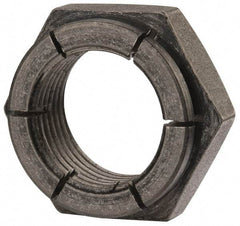 Flex-Loc - 7/8-14 UNJF Grade 2 Hex Lock Nut with Expanding Flex Top - Uncoated, Meets Military Specifications - Apex Tool & Supply
