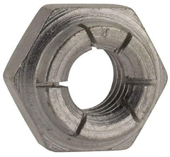 Flex-Loc - 5/16-18 UNC Grade 2 Heavy Hex Lock Nut with Expanding Flex Top - Cadmium-Plated Finish, Meets Military Specifications - Apex Tool & Supply