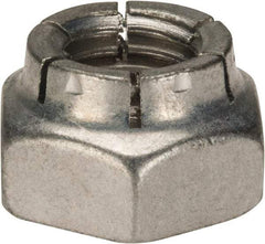 Flex-Loc - 5/8-11 UNC Grade 2 Heavy Hex Lock Nut with Expanding Flex Top - Cadmium-Plated Finish, Meets Military Specifications - Apex Tool & Supply