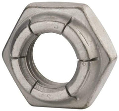 Flex-Loc - 5/8-11 UNC Grade 2 Heavy Hex Lock Nut with Expanding Flex Top - Cadmium-Plated Finish, Meets Military Specifications - Apex Tool & Supply