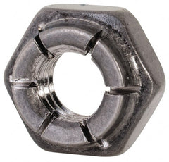 Flex-Loc - 1/4-20 UNC 18-8 Hex Lock Nut with Expanding Flex Top - Apex Tool & Supply