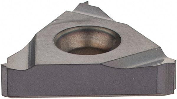 Iscar - 16ER External Right Hand 32 UN Laydown Threading Insert - Grade IC908, TiAlN Coated Carbide, 9.53mm Inscribed Circle - Apex Tool & Supply