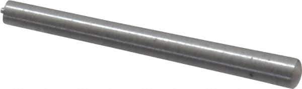 Value Collection - Size 6/0, 0.0624" Small End Diam, 0.078" Large End Diam, Uncoated Steel Taper Pin - Grade C-12L14, 3/4" OAL, 3/4 Pin Length - Apex Tool & Supply