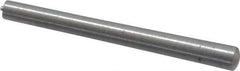 Value Collection - Size 6/0, 0.0624" Small End Diam, 0.078" Large End Diam, Uncoated Steel Taper Pin - Grade C-12L14, 3/4" OAL, 3/4 Pin Length - Apex Tool & Supply