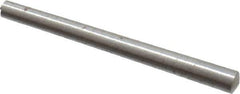 Value Collection - Size 5/0, 0.0732" Small End Diam, 0.094" Large End Diam, Uncoated Steel Taper Pin - Grade C-12L14, 1" OAL, 1 Pin Length - Apex Tool & Supply
