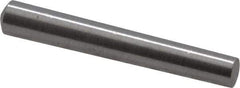 Value Collection - Size 4/0, 0.0934" Small End Diam, 0.109" Large End Diam, Uncoated Steel Taper Pin - Grade C-12L14, 3/4" OAL, 3/4 Pin Length - Apex Tool & Supply