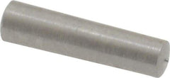 Value Collection - Size 3/0, 0.1146" Small End Diam, 0.125" Large End Diam, Uncoated Steel Taper Pin - Grade C-12L14, 1/2" OAL, 1/2 Pin Length - Apex Tool & Supply