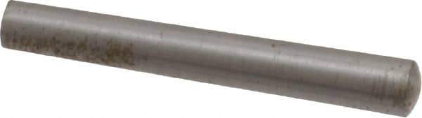 Value Collection - Size 2/0, 0.1202" Small End Diam, 0.141" Large End Diam, Uncoated Steel Taper Pin - Grade C-12L14, 1" OAL, 1 Pin Length - Apex Tool & Supply