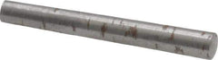 Value Collection - Size 0, 0.13" Small End Diam, 0.156" Large End Diam, Uncoated Steel Taper Pin - Grade C-12L14, 1-1/4" OAL, 1-1/4 Pin Length - Apex Tool & Supply