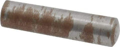 Value Collection - Size 2, 0.1774" Small End Diam, 0.193" Large End Diam, Uncoated Steel Taper Pin - Grade C-12L14, 3/4" OAL, 3/4 Pin Length - Apex Tool & Supply