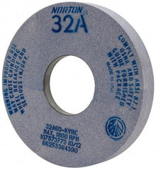 Norton - 14" Diam x 5" Hole x 2" Thick, K Hardness, 60 Grit Surface Grinding Wheel - Aluminum Oxide, Type 5, Medium Grade, 1,800 Max RPM, Vitrified Bond, One-Side Recess - Apex Tool & Supply