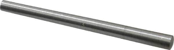 Value Collection - Size 4, 0.1876" Small End Diam, 0.25" Large End Diam, Uncoated Steel Taper Pin - Grade C-12L14, 3" OAL, 3 Pin Length - Apex Tool & Supply