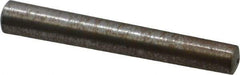 Value Collection - Size 5, 0.2474" Small End Diam, 0.289" Large End Diam, Uncoated Steel Taper Pin - Grade C-12L14, 2" OAL, 2 Pin Length - Apex Tool & Supply
