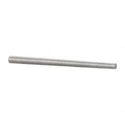 Value Collection - Size 5, 0.1954" Small End Diam, 0.289" Large End Diam, Uncoated Steel Taper Pin - Grade C-12L14, 4-1/2" OAL, 4-1/2 Pin Length - Apex Tool & Supply