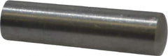Value Collection - Size 6, 0.315" Small End Diam, 0.341" Large End Diam, Uncoated Steel Taper Pin - Grade C-12L14, 1-1/4" OAL, 1-1/4 Pin Length - Apex Tool & Supply