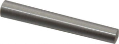 Value Collection - Size 6, 0.2942" Small End Diam, 0.341" Large End Diam, Uncoated Steel Taper Pin - Grade C-12L14, 2-1/4" OAL, 2-1/4 Pin Length - Apex Tool & Supply