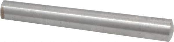Value Collection - Size 7, 0.3466" Small End Diam, 0.409" Large End Diam, Uncoated Steel Taper Pin - Grade C-12L14, 3" OAL, 3 Pin Length - Apex Tool & Supply