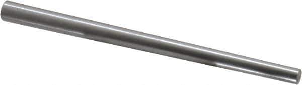Value Collection - Size 7, 0.2842" Small End Diam, 0.409" Large End Diam, Uncoated Steel Taper Pin - Grade C-12L14, 6" OAL, 6 Pin Length - Apex Tool & Supply