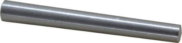 Value Collection - Size 8, 0.4088" Small End Diam, 0.492" Large End Diam, Uncoated Steel Taper Pin - Grade C-12L14, 4" OAL, 4 Pin Length - Apex Tool & Supply