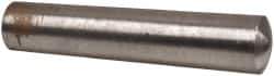 Value Collection - Size 9, 0.5338" Small End Diam, 0.591" Large End Diam, Uncoated Steel Taper Pin - Grade C-12L14, 2-3/4" OAL, 2-3/4 Pin Length - Apex Tool & Supply