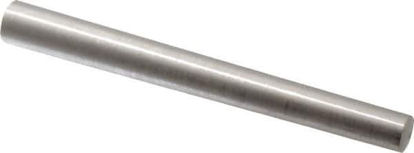 Value Collection - Size 9, 0.4766" Small End Diam, 0.591" Large End Diam, Uncoated Steel Taper Pin - Grade C-12L14, 5-1/2" OAL, 5-1/2 Pin Length - Apex Tool & Supply