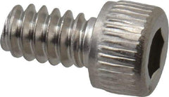 Value Collection - #6-32 UNC Hex Socket Drive, Socket Cap Screw - Grade 316 Stainless Steel, 1/4" Length Under Head - Apex Tool & Supply