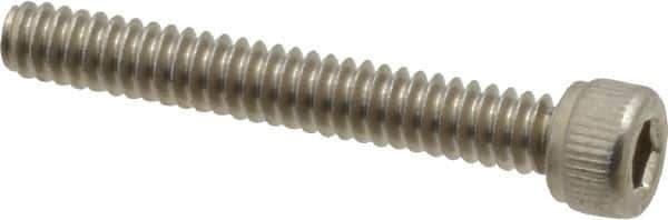 Value Collection - #6-32 UNC Hex Socket Drive, Socket Cap Screw - Grade 316 Stainless Steel, 1" Length Under Head - Apex Tool & Supply