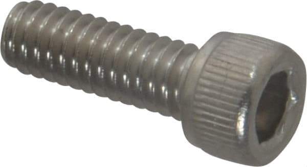 Value Collection - #8-32 UNC Hex Socket Drive, Socket Cap Screw - Grade 316 Stainless Steel, 1/2" Length Under Head - Apex Tool & Supply