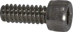 Value Collection - #10-24 UNC Hex Socket Drive, Socket Cap Screw - Grade 316 Stainless Steel, 1/2" Length Under Head - Apex Tool & Supply