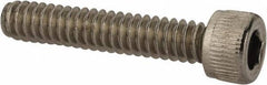 Value Collection - #10-24 UNC Hex Socket Drive, Socket Cap Screw - Grade 316 Stainless Steel, 1" Length Under Head - Apex Tool & Supply
