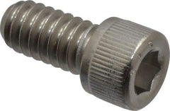 Value Collection - 1/4-20 UNC Hex Socket Drive, Socket Cap Screw - Grade 316 Stainless Steel, 1/2" Length Under Head - Apex Tool & Supply