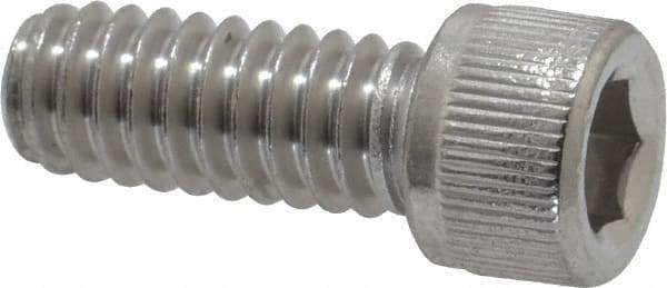Value Collection - 1/4-20 UNC Hex Socket Drive, Socket Cap Screw - Grade 316 Stainless Steel, 5/8" Length Under Head - Apex Tool & Supply