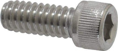Value Collection - 1/4-20 UNC Hex Socket Drive, Socket Cap Screw - Grade 316 Stainless Steel, 5/8" Length Under Head - Apex Tool & Supply