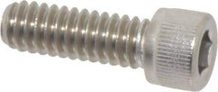 Value Collection - 1/4-20 UNC Hex Socket Drive, Socket Cap Screw - Grade 316 Stainless Steel, 3/4" Length Under Head - Apex Tool & Supply