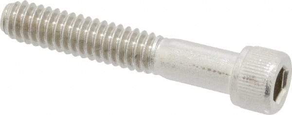 Value Collection - 1/4-20 UNC Hex Socket Drive, Socket Cap Screw - Grade 316 Stainless Steel, 1-1/2" Length Under Head - Apex Tool & Supply