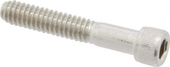 Value Collection - 1/4-20 UNC Hex Socket Drive, Socket Cap Screw - Grade 316 Stainless Steel, 1-1/2" Length Under Head - Apex Tool & Supply