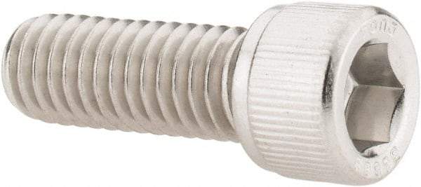 Value Collection - 3/8-16 UNC Hex Socket Drive, Socket Cap Screw - Grade 316 Stainless Steel, Fully Threaded, 1" Length Under Head - Apex Tool & Supply