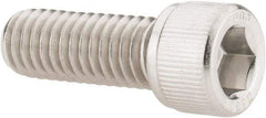 Value Collection - 3/8-16 UNC Hex Socket Drive, Socket Cap Screw - Grade 316 Stainless Steel, Fully Threaded, 1" Length Under Head - Apex Tool & Supply