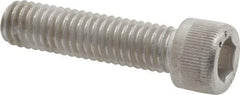Value Collection - 3/8-16 UNC Hex Socket Drive, Socket Cap Screw - Grade 316 Stainless Steel, Fully Threaded, 1-1/2" Length Under Head - Apex Tool & Supply
