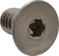 Value Collection - #8-32 UNC Hex Socket Drive, 82° Flat Screw - Grade 18-8 Stainless Steel, 5/16" OAL - Apex Tool & Supply