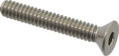 Value Collection - #10-24 UNC Hex Socket Drive, 82° Flat Screw - Grade 18-8 Stainless Steel, 1-1/4" OAL - Apex Tool & Supply