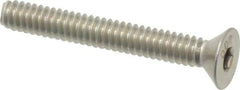 Value Collection - #10-24 UNC Hex Socket Drive, 82° Flat Screw - Grade 18-8 Stainless Steel, 1-1/2" OAL - Apex Tool & Supply
