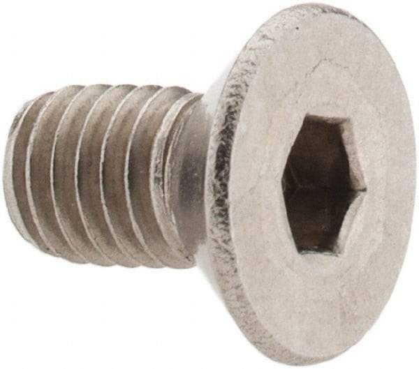 Value Collection - #10-32 UNF Hex Socket Drive, 82° Flat Screw - Grade 18-8 Stainless Steel, 3/8" OAL - Apex Tool & Supply