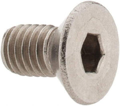 Value Collection - #10-32 UNF Hex Socket Drive, 82° Flat Screw - Grade 18-8 Stainless Steel, 3/8" OAL - Apex Tool & Supply