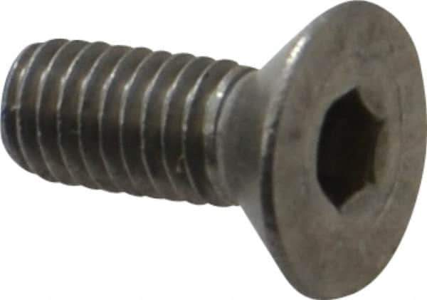 Value Collection - #10-32 UNF Hex Socket Drive, 82° Flat Screw - Grade 18-8 Stainless Steel, 1/2" OAL - Apex Tool & Supply