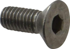 Value Collection - #10-32 UNF Hex Socket Drive, 82° Flat Screw - Grade 18-8 Stainless Steel, 1/2" OAL - Apex Tool & Supply